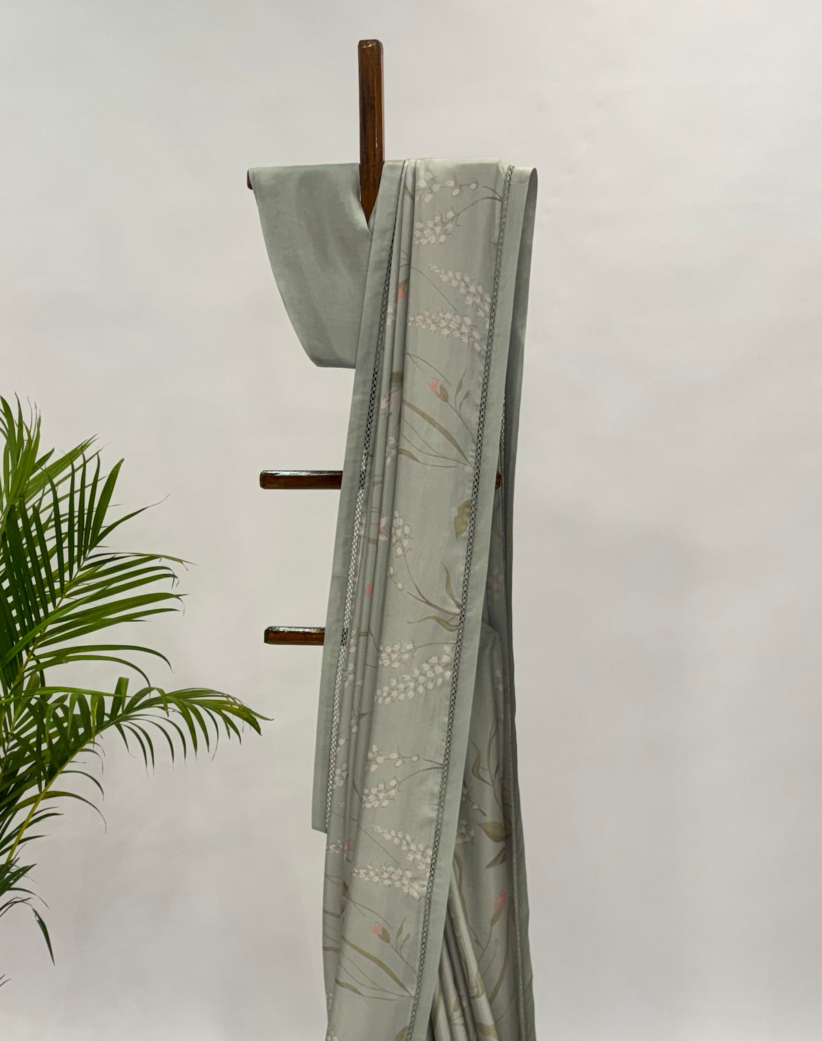 PASTEL GREEN BOTANICA SOFTSILK SAREE
