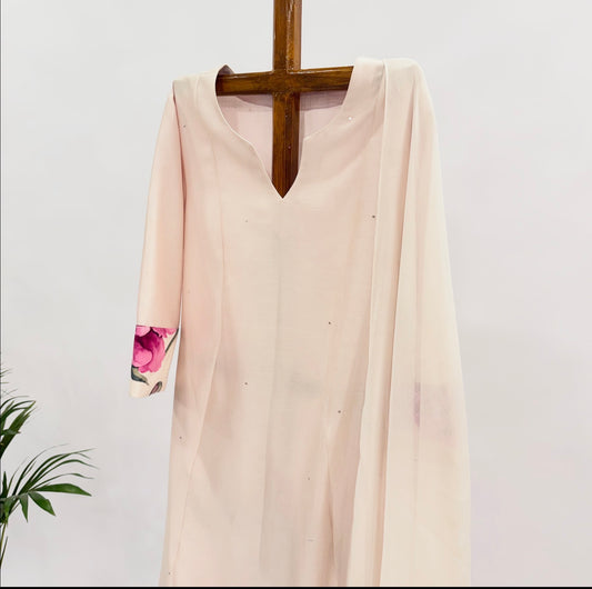 Blush Peonia Kurta Set