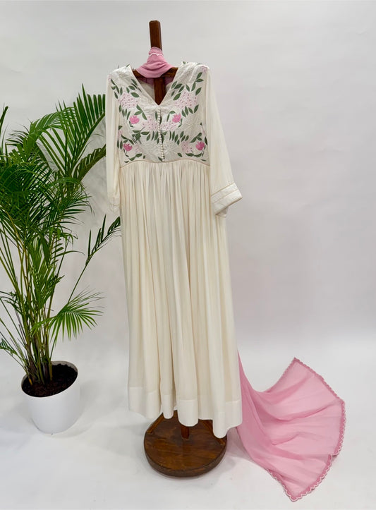 Offwhite MT kurta Set