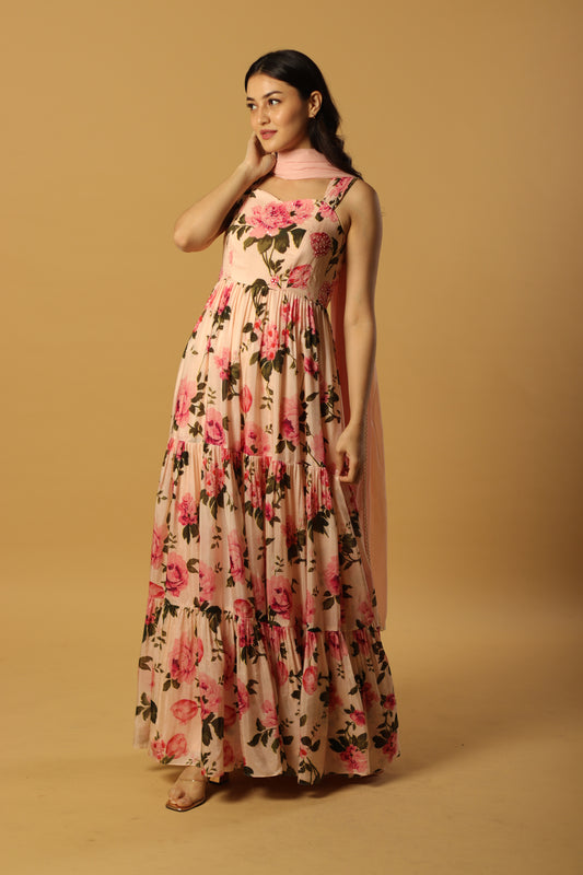 Floral Flared kruta set