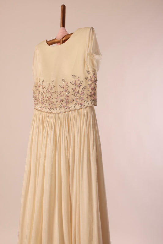 Off-White Vinca Floorlength