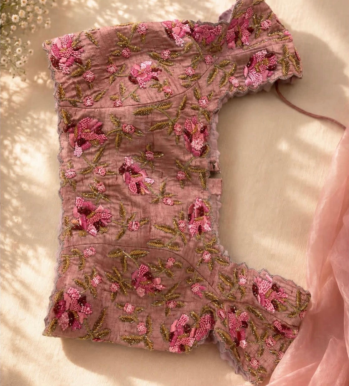 Onion Pink Multibead Blouse