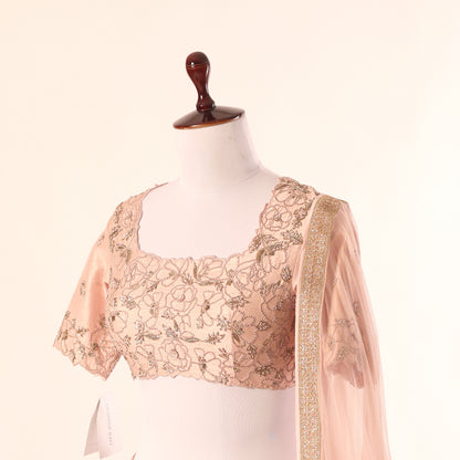 Soft Pink Knot Zarodi Blouse