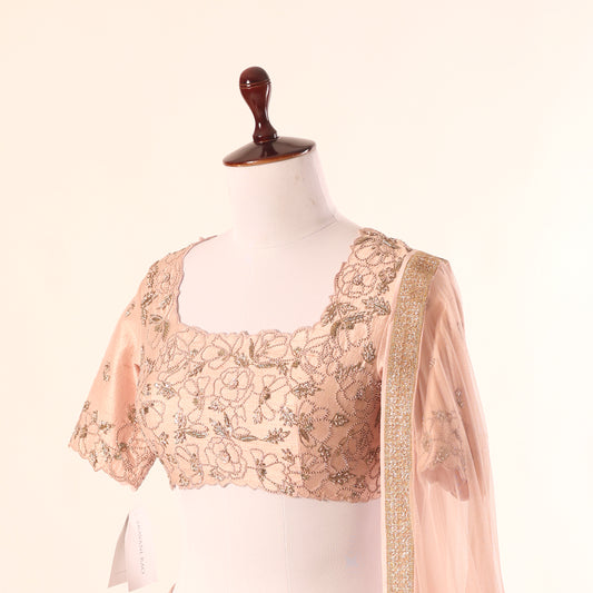 Soft Pink Knot Zarodi Blouse