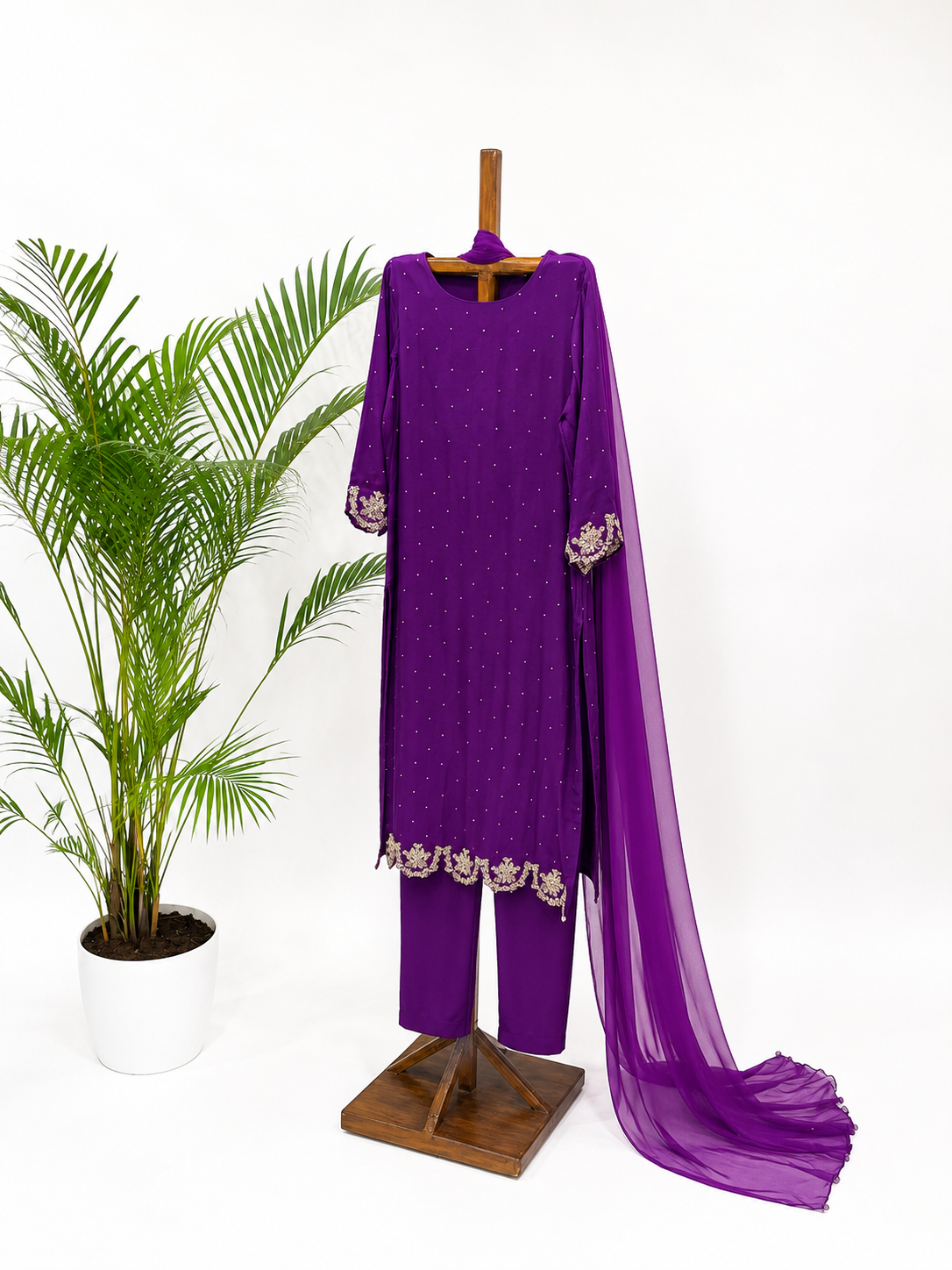 Purple Tamara Kurta Set