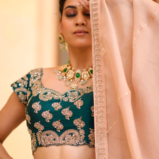 Emerald Green Tamara Blouse