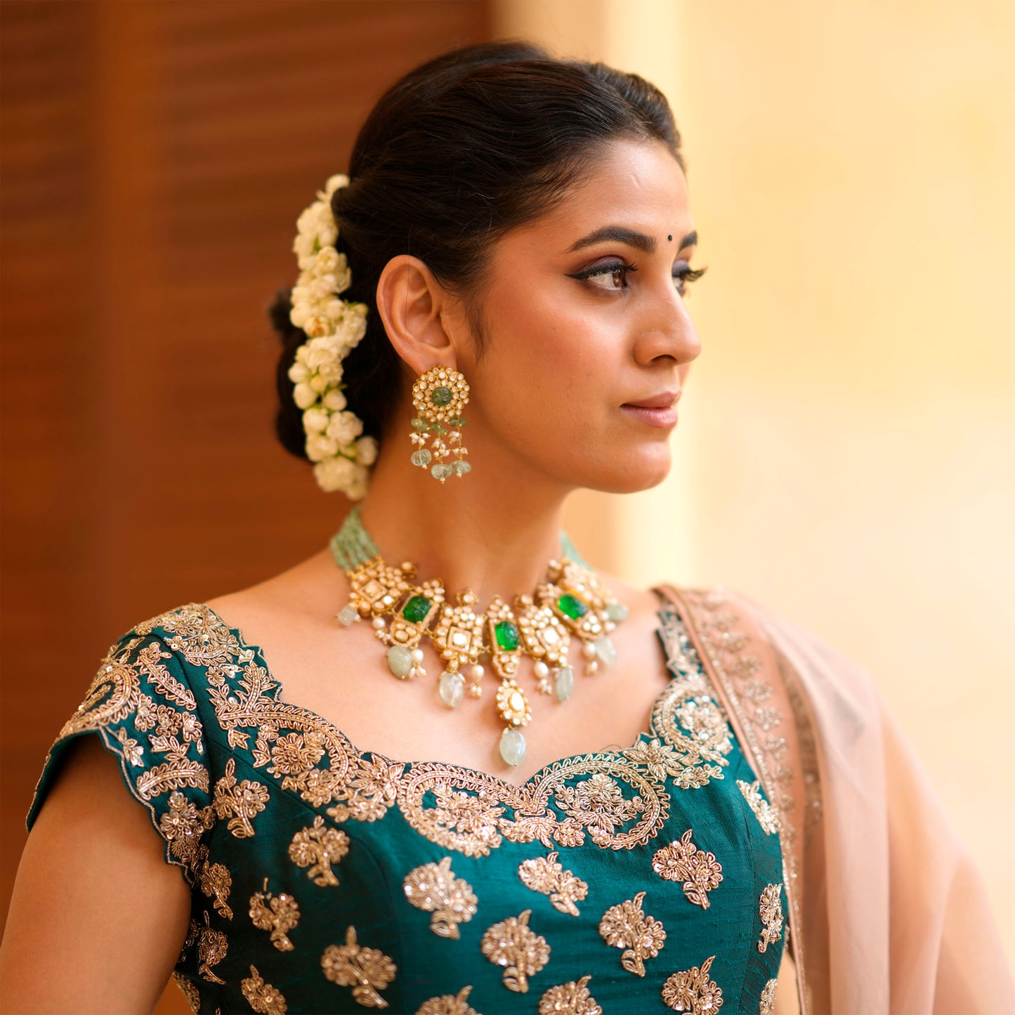 Emerald Green Tamara Blouse