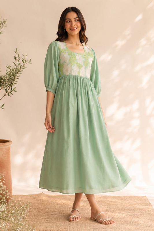 Soft silk dress