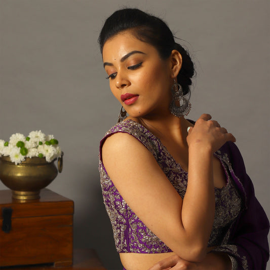 Purple Tamara Blouse