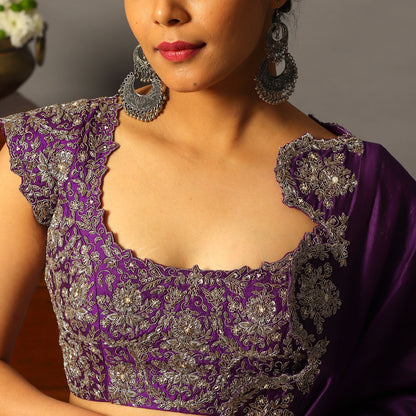 Purple Tamara Blouse