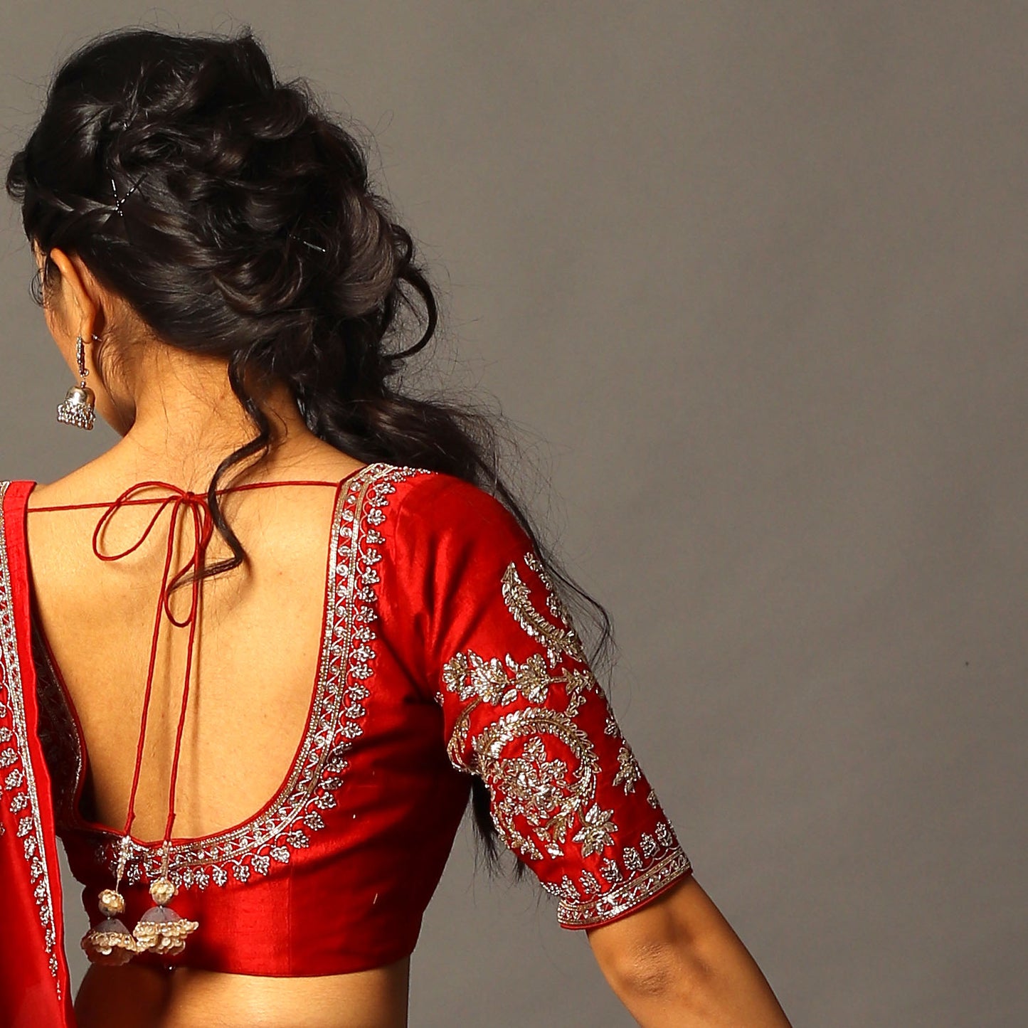 Red Tamara Blouse