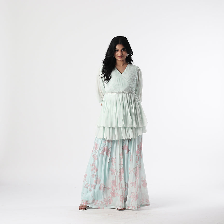 Foliole pants and peplum