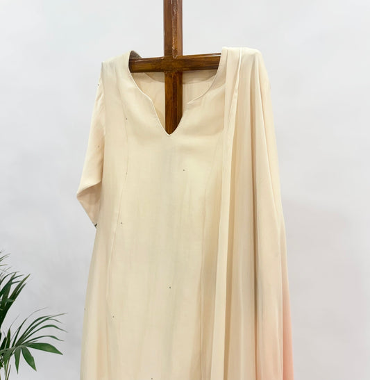 Offwhite Peonia Kurta Set