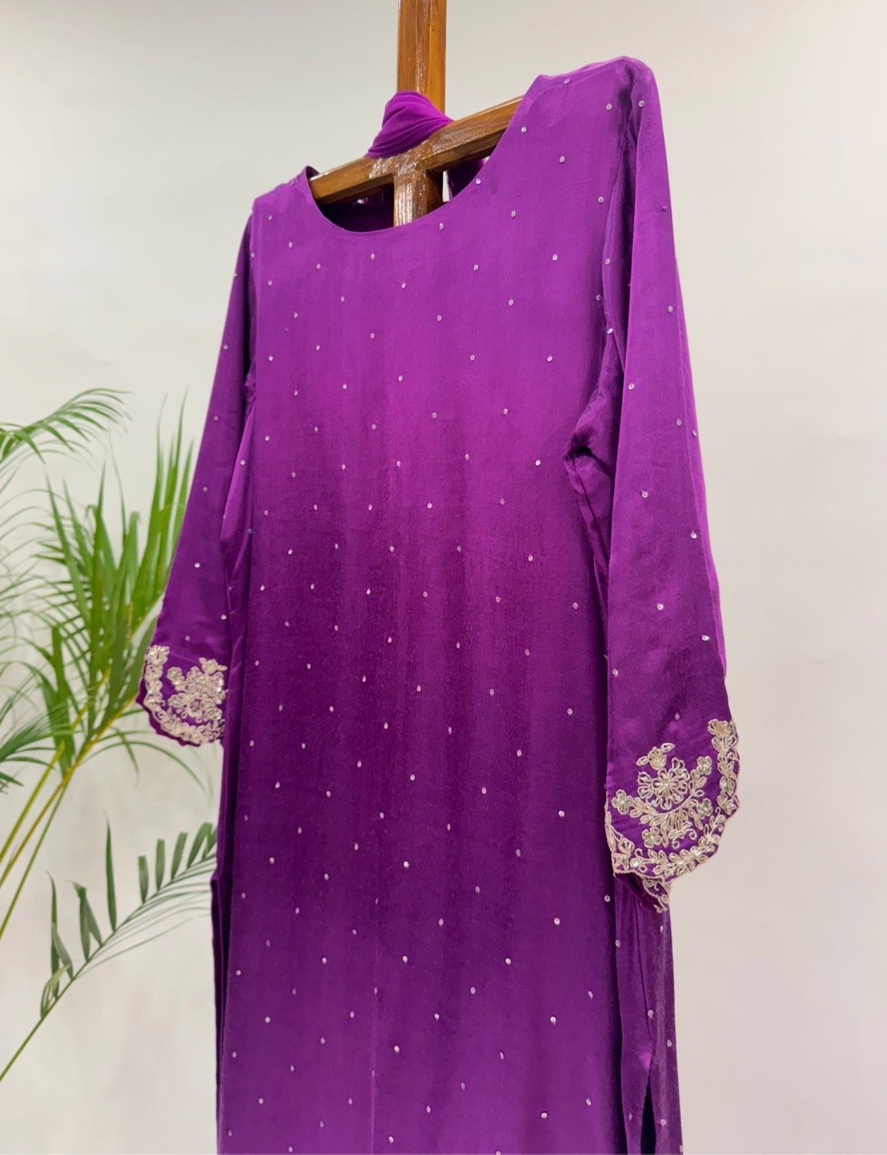 Purple Tamara Kurta Set