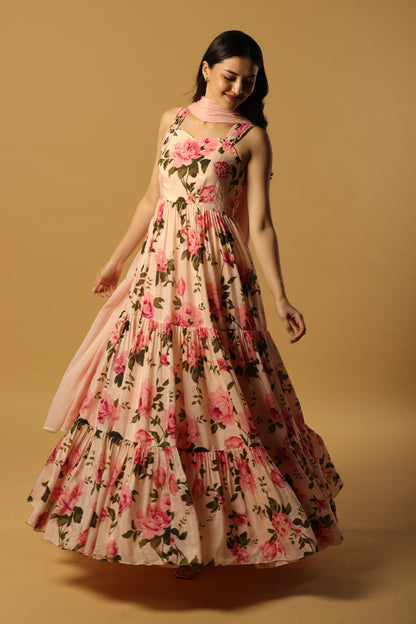Floral Flared kruta set