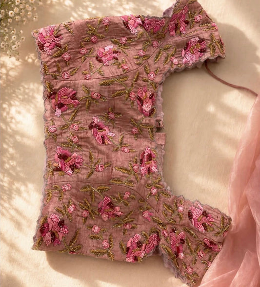 Onion Pink Multibead Blouse