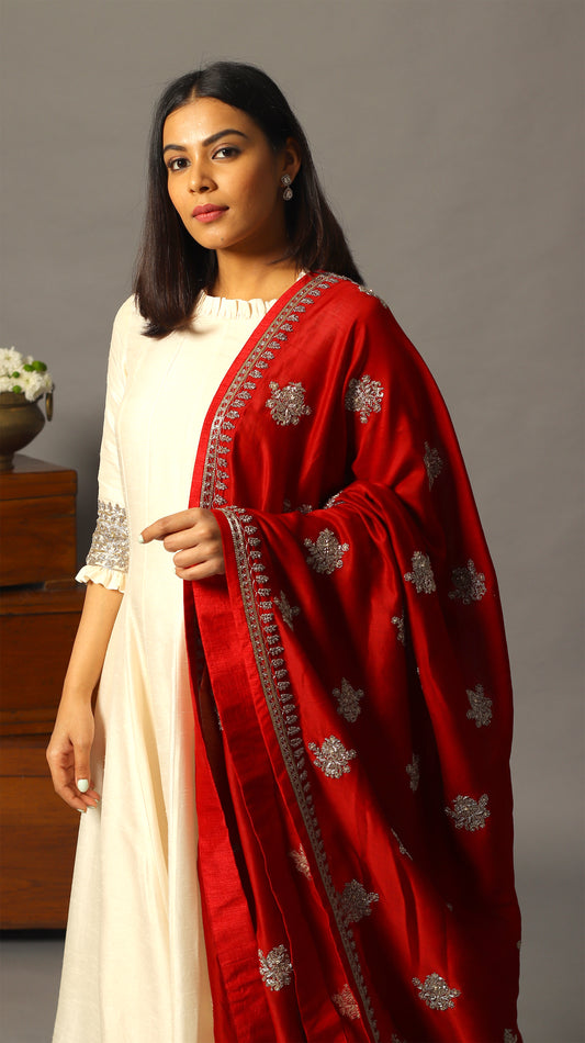 Maroon Tamara Dupatta