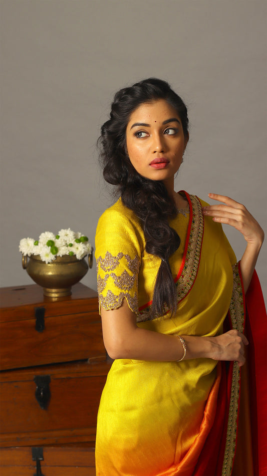 Ombre Tamara Saree Set