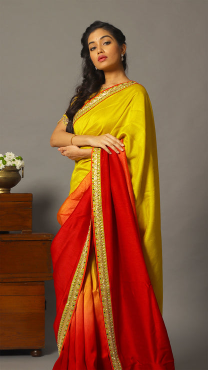 Ombre Tamara Saree Set