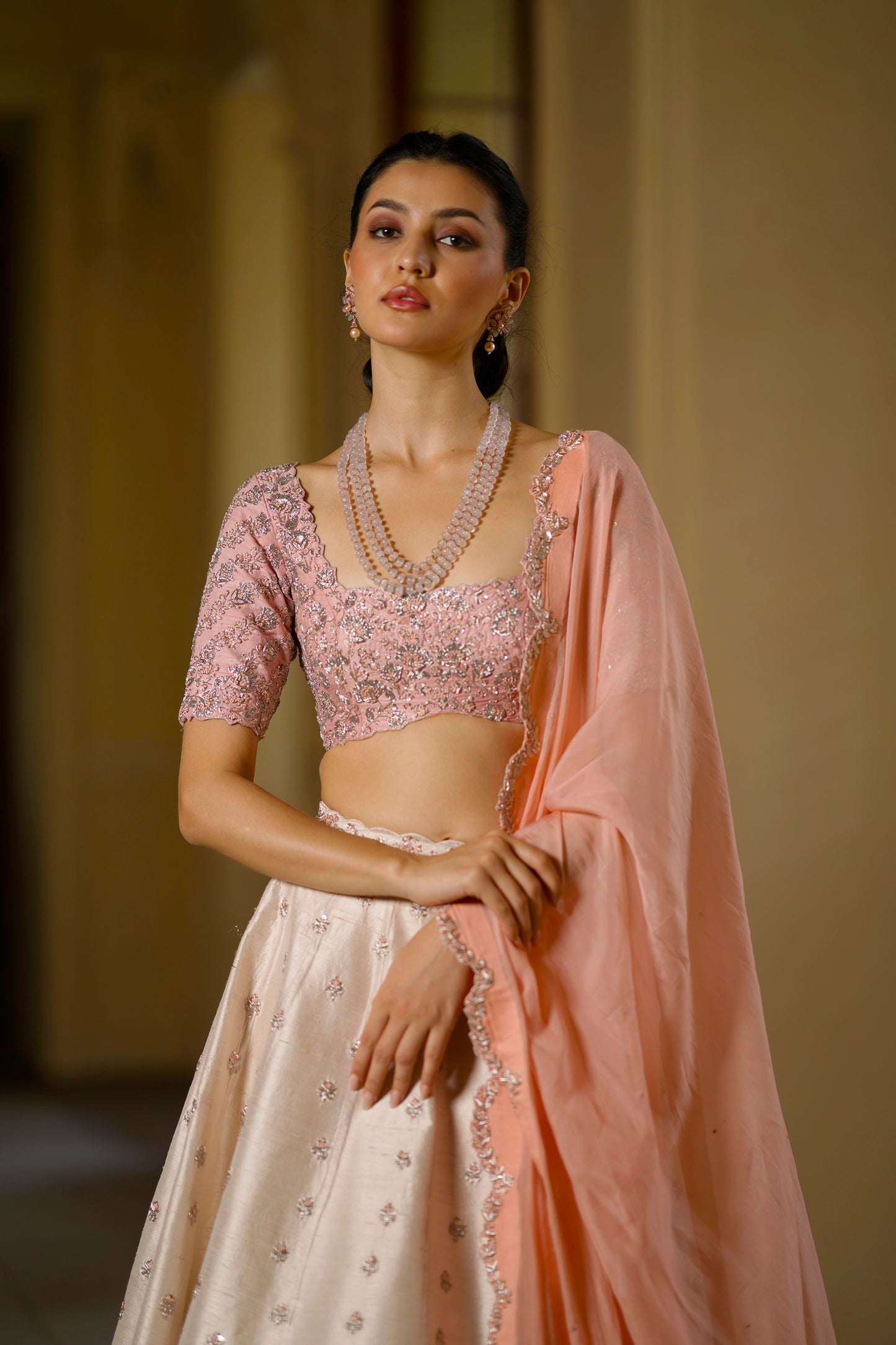 Ivory Lehenga