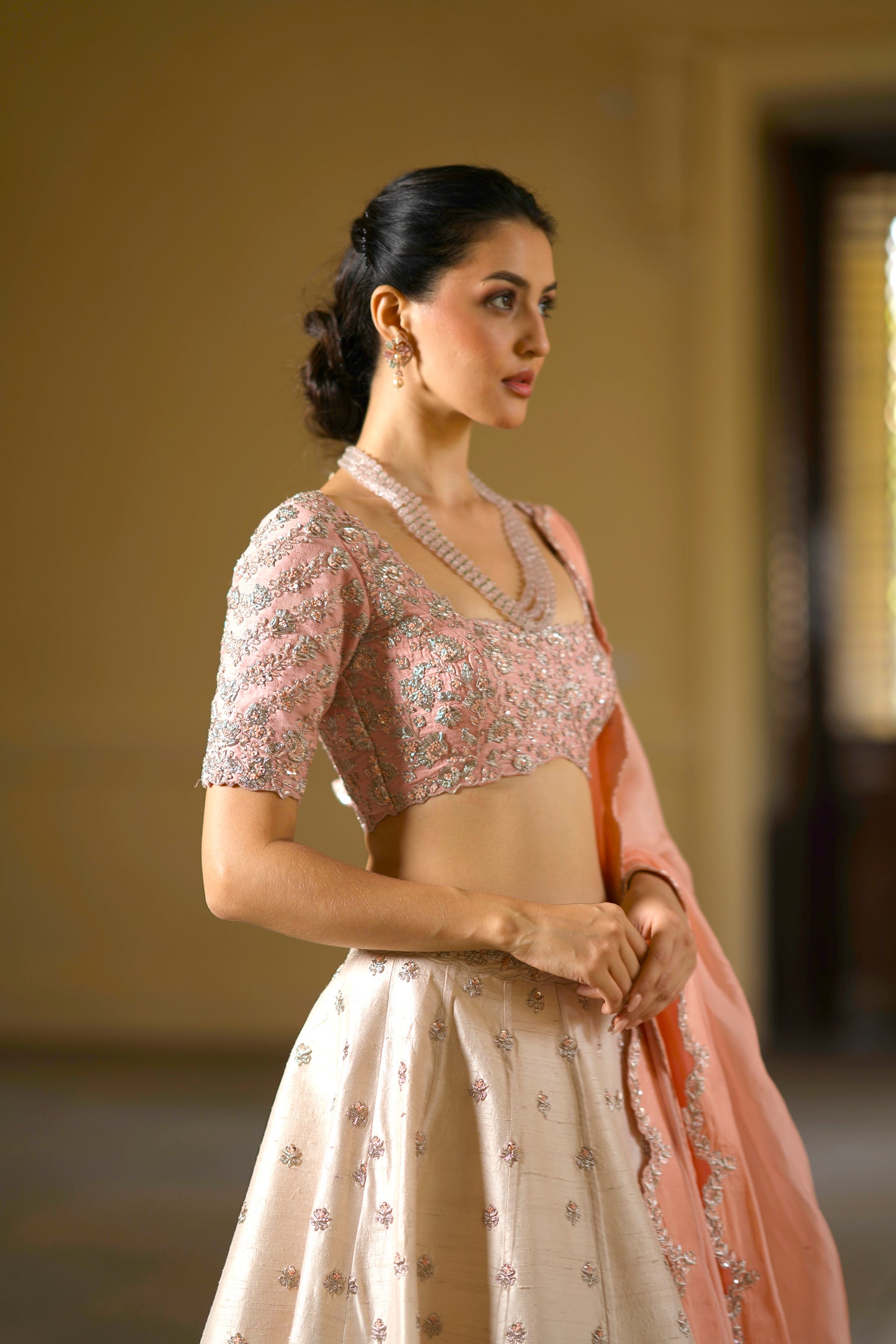Ivory Lehenga